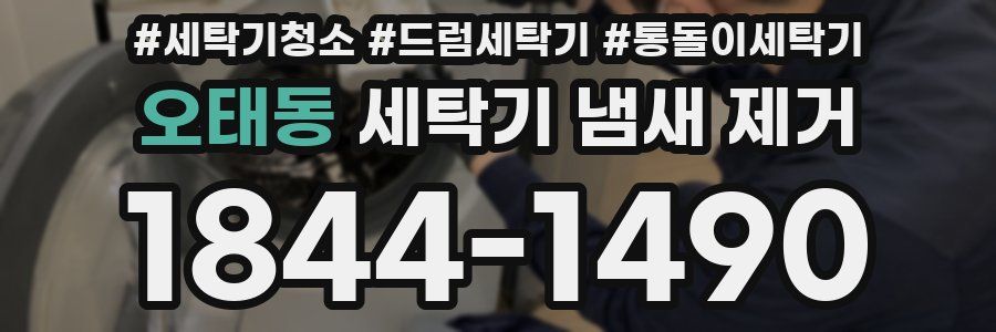오태동 세탁기 냄새 제거