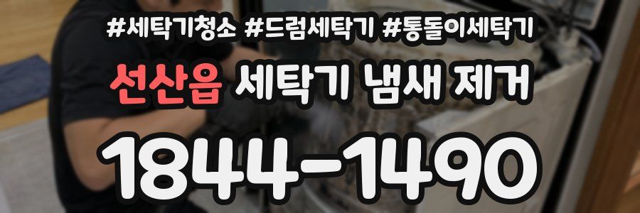 선산읍 세탁기 냄새 제거