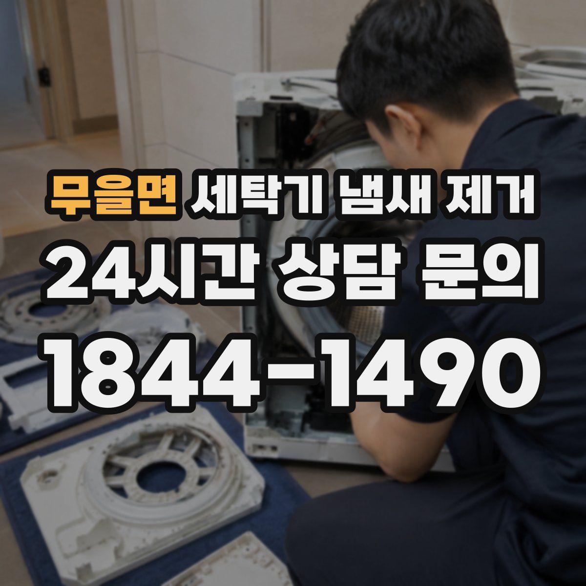 무을면 세탁기 냄새 제거