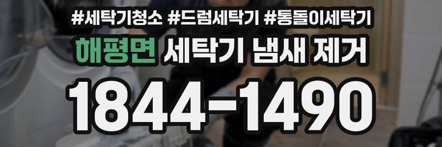 해평면 세탁기 냄새 제거