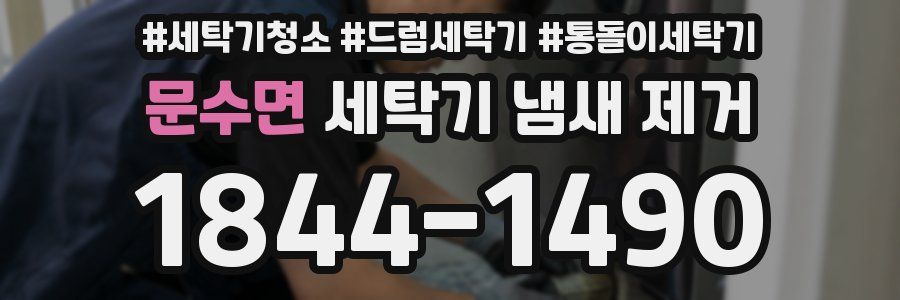 문수면 세탁기 냄새 제거