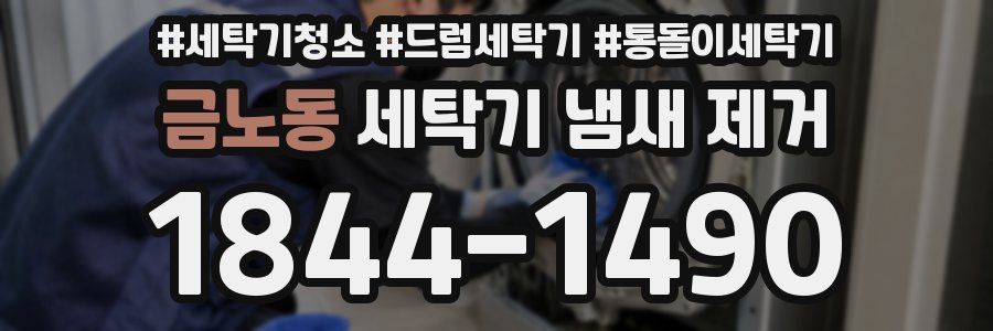 금노동 세탁기 냄새 제거