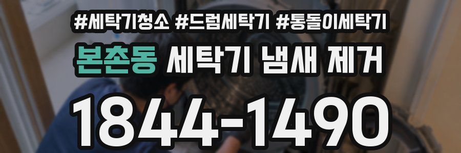 본촌동 세탁기 냄새 제거