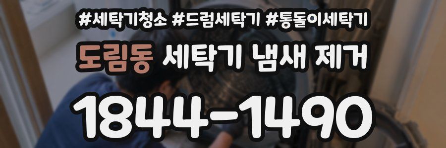 도림동 세탁기 냄새 제거