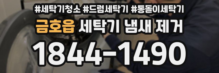 금호읍 세탁기 냄새 제거