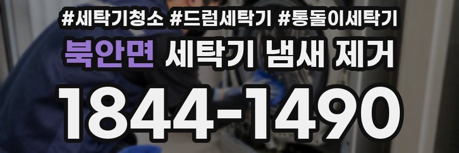 북안면 세탁기 냄새 제거