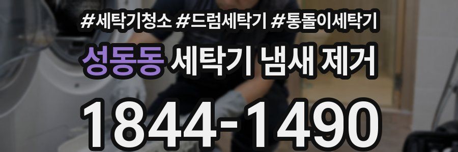 성동동 세탁기 냄새 제거