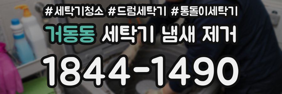 거동동 세탁기 냄새 제거