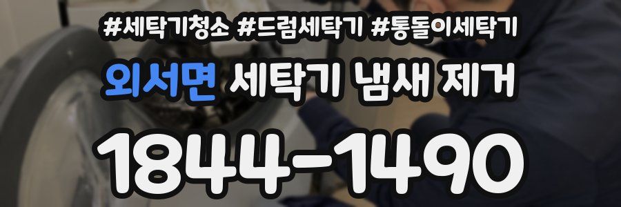 외서면 세탁기 냄새 제거