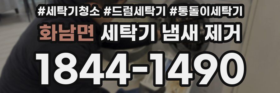 화남면 세탁기 냄새 제거