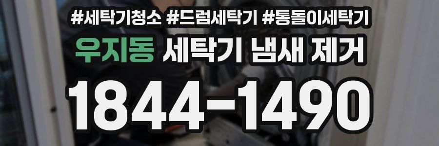 우지동 세탁기 냄새 제거
