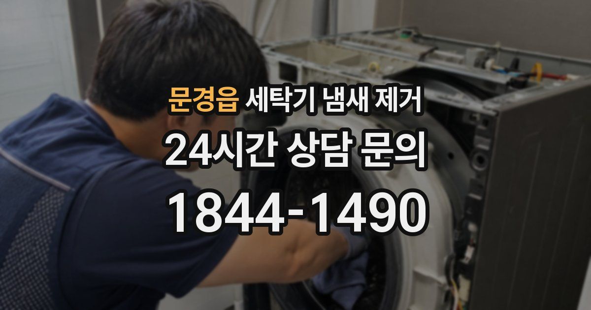 문경읍 세탁기 냄새 제거