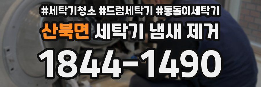 산북면 세탁기 냄새 제거