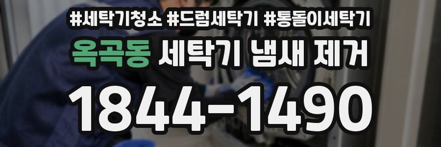 옥곡동 세탁기 냄새 제거