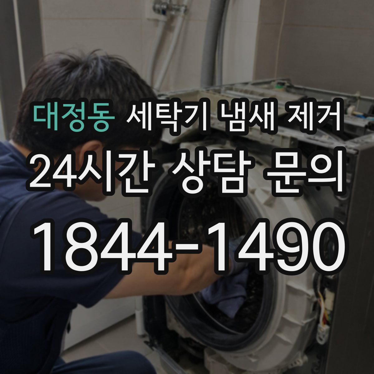 대정동 세탁기 냄새 제거