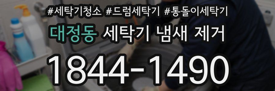 대정동 세탁기 냄새 제거
