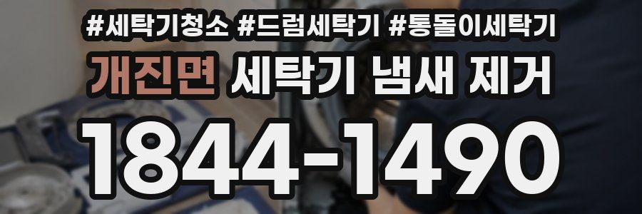 개진면 세탁기 냄새 제거