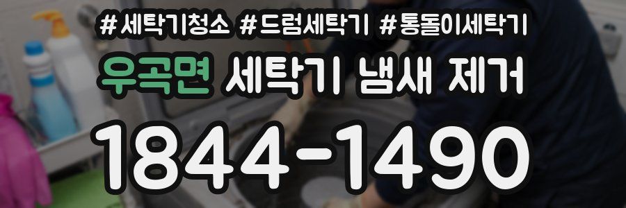 우곡면 세탁기 냄새 제거