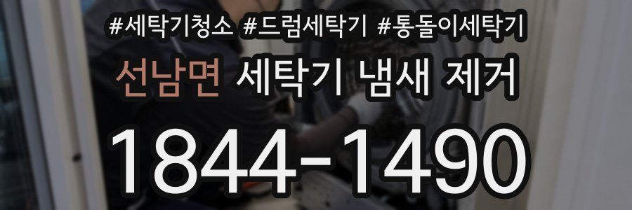 선남면 세탁기 냄새 제거