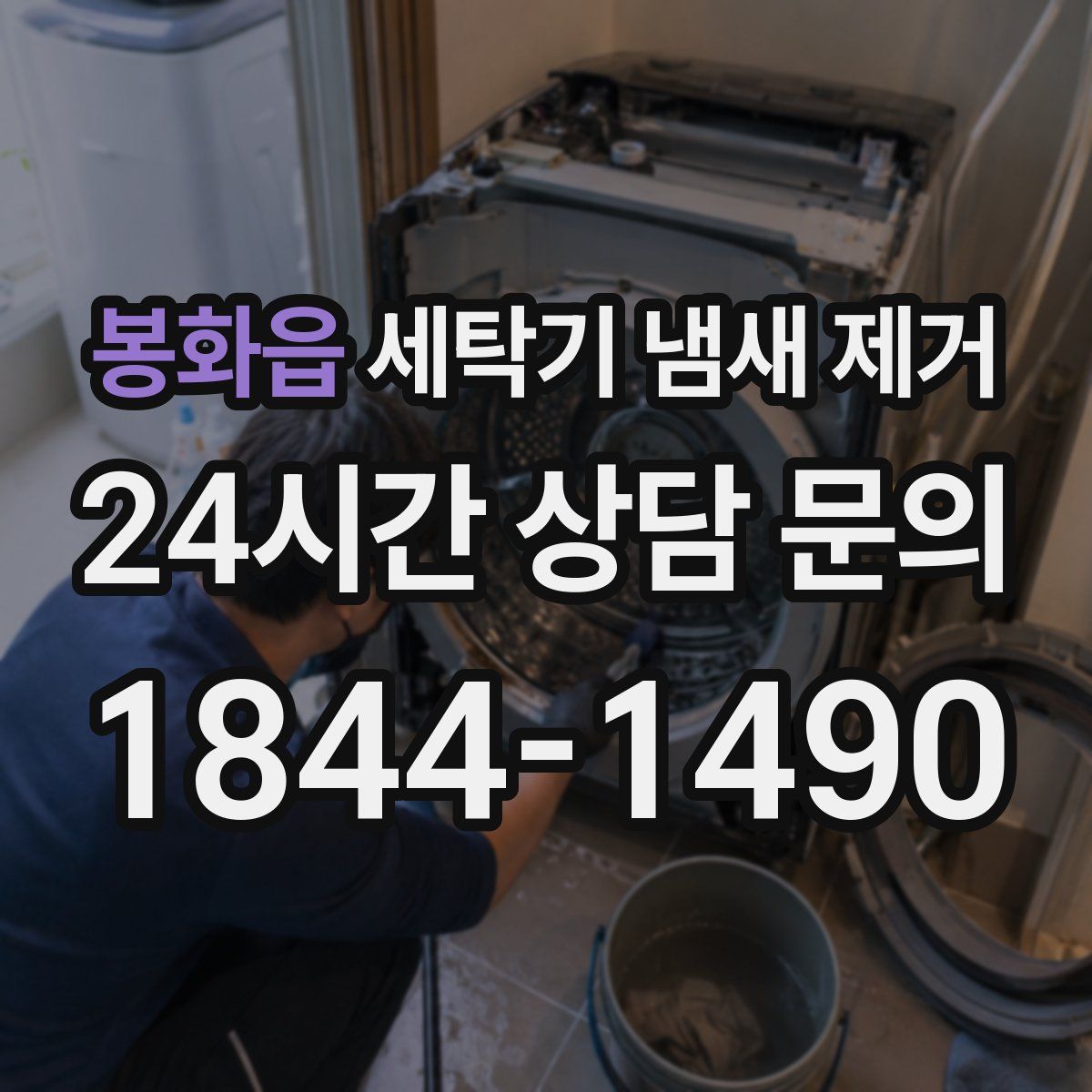 봉화읍 세탁기 냄새 제거