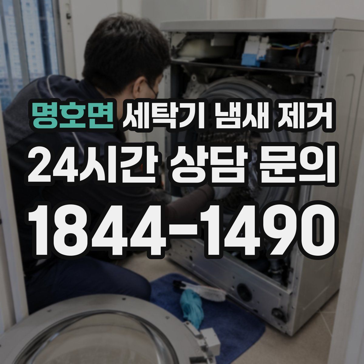 명호면 세탁기 냄새 제거