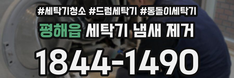 평해읍 세탁기 냄새 제거