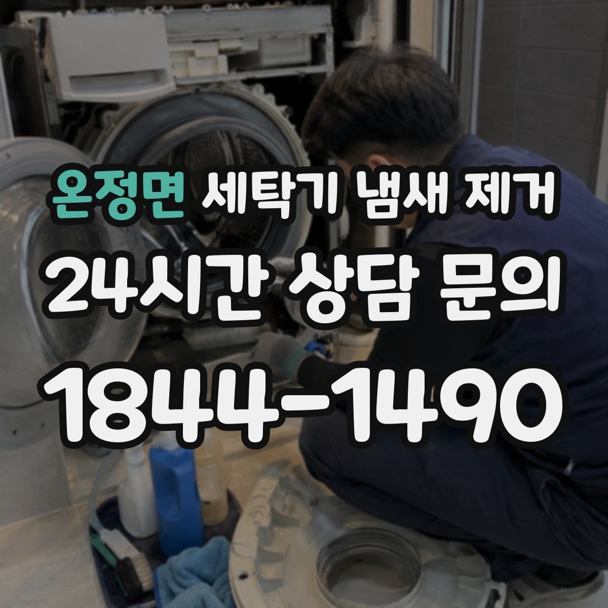 온정면 세탁기 냄새 제거