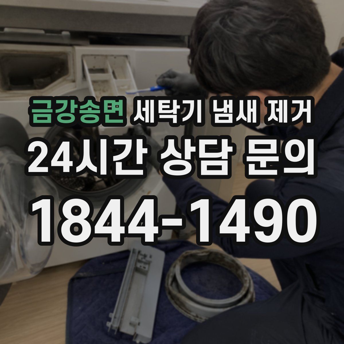 금강송면 세탁기 냄새 제거