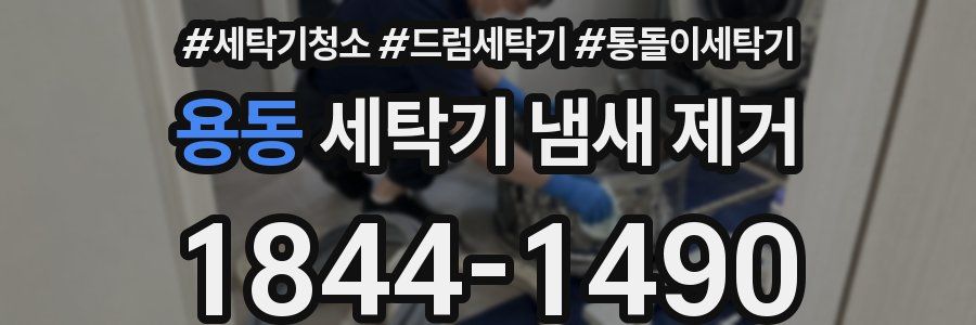 용동 세탁기 냄새 제거
