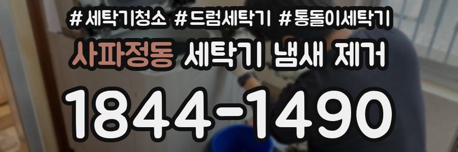 사파정동 세탁기 냄새 제거