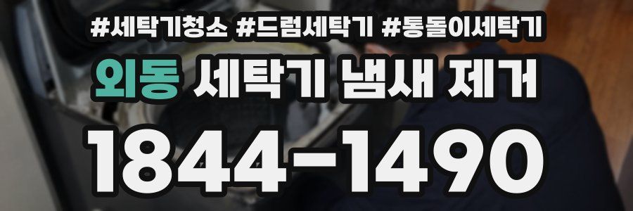 외동 세탁기 냄새 제거