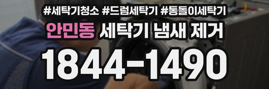 안민동 세탁기 냄새 제거