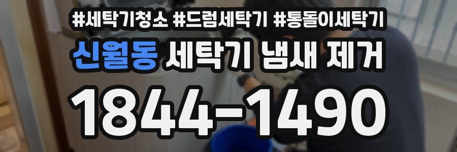 신월동 세탁기 냄새 제거