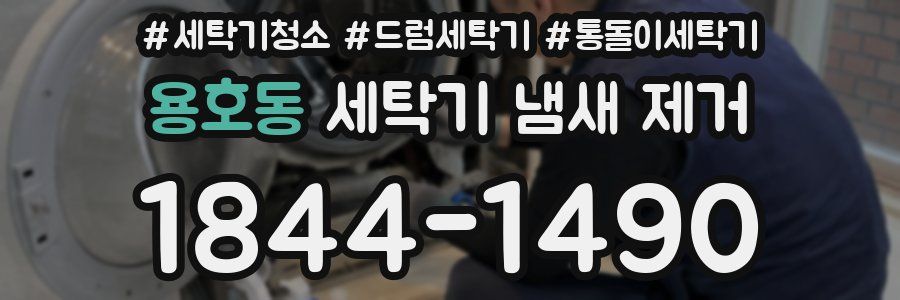 용호동 세탁기 냄새 제거