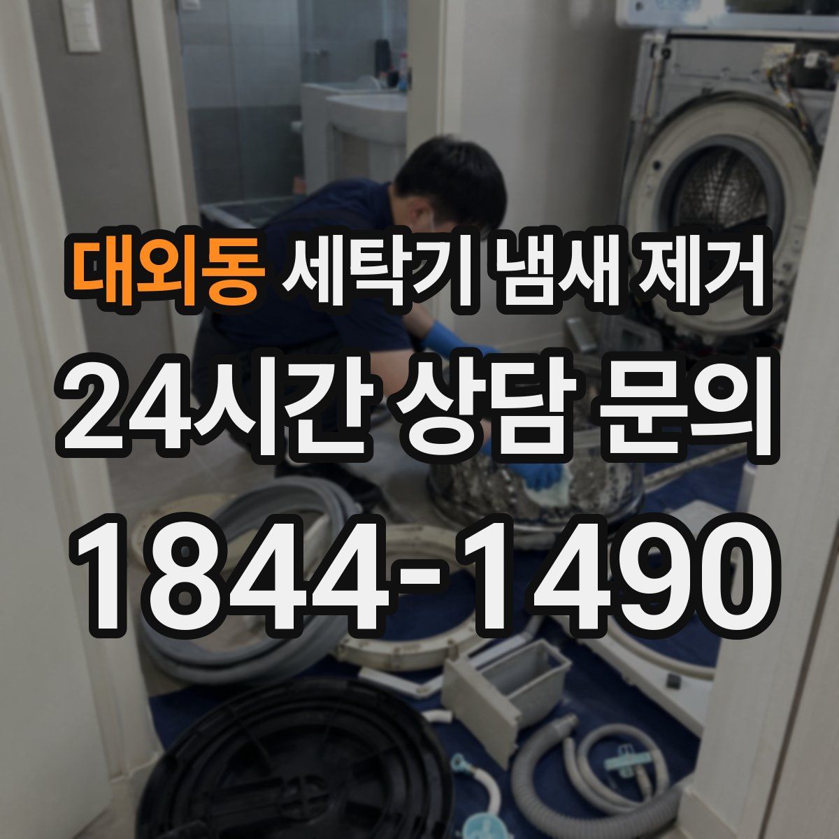 대외동 세탁기 냄새 제거