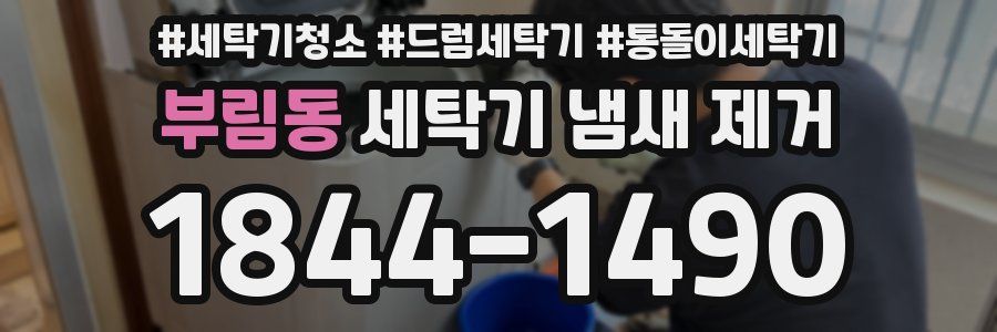 부림동 세탁기 냄새 제거