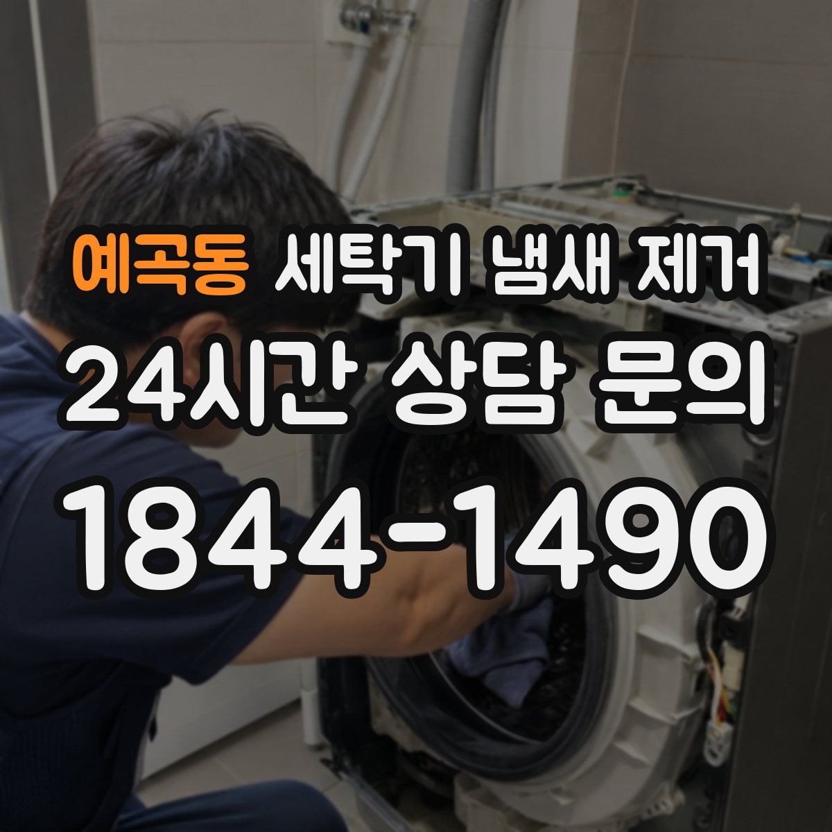 예곡동 세탁기 냄새 제거