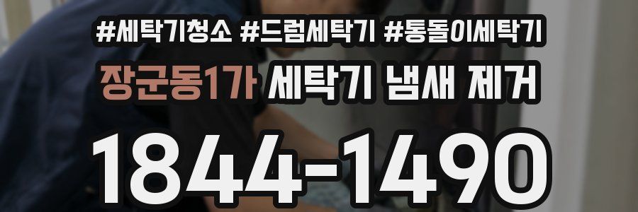 장군동1가 세탁기 냄새 제거