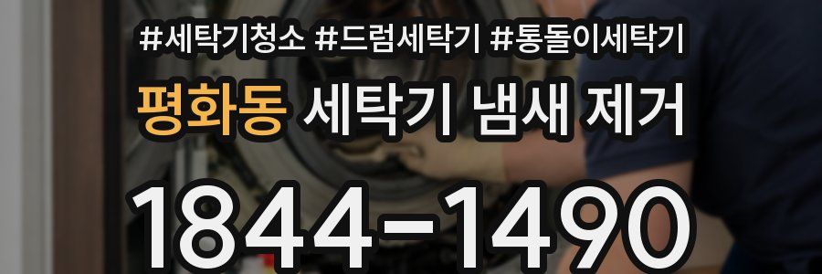 평화동 세탁기 냄새 제거