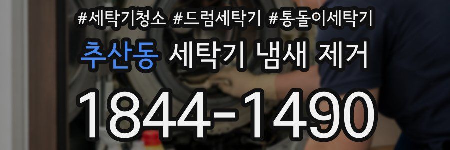 추산동 세탁기 냄새 제거