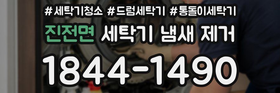 진전면 세탁기 냄새 제거