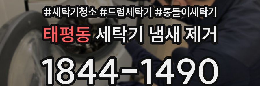 태평동 세탁기 냄새 제거
