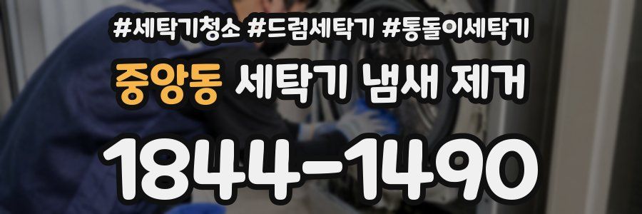 중앙동 세탁기 냄새 제거