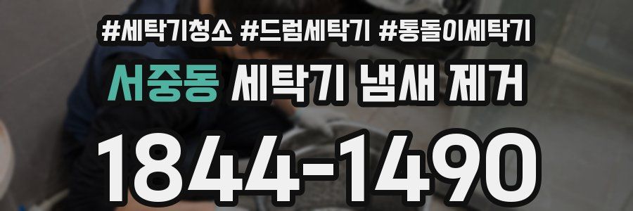 서중동 세탁기 냄새 제거