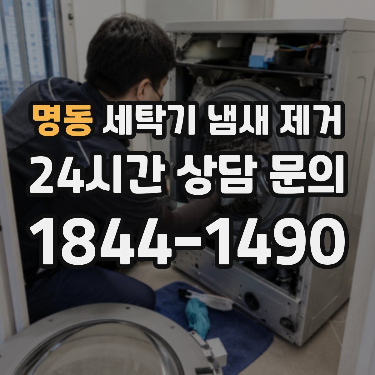 명동 세탁기 냄새 제거
