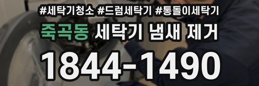 죽곡동 세탁기 냄새 제거