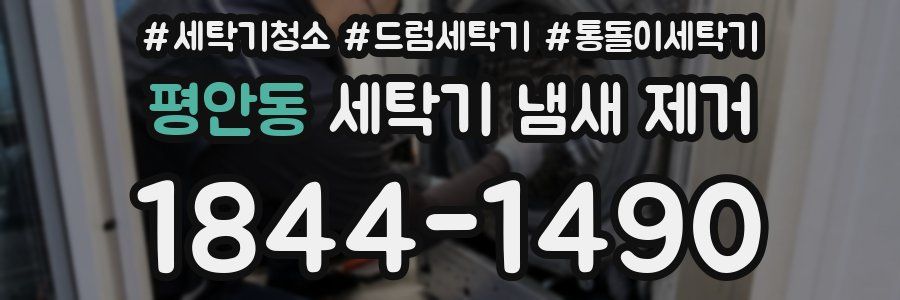평안동 세탁기 냄새 제거