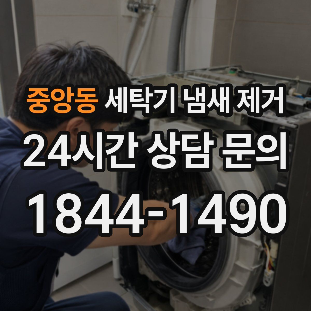중앙동 세탁기 냄새 제거