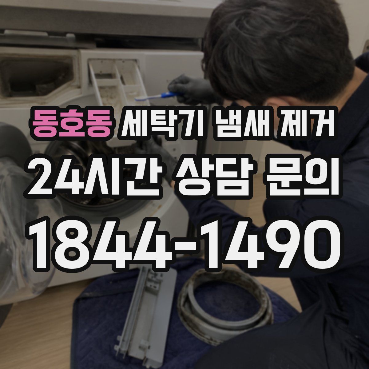 동호동 세탁기 냄새 제거