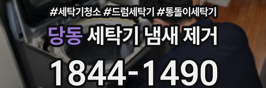 당동 세탁기 냄새 제거